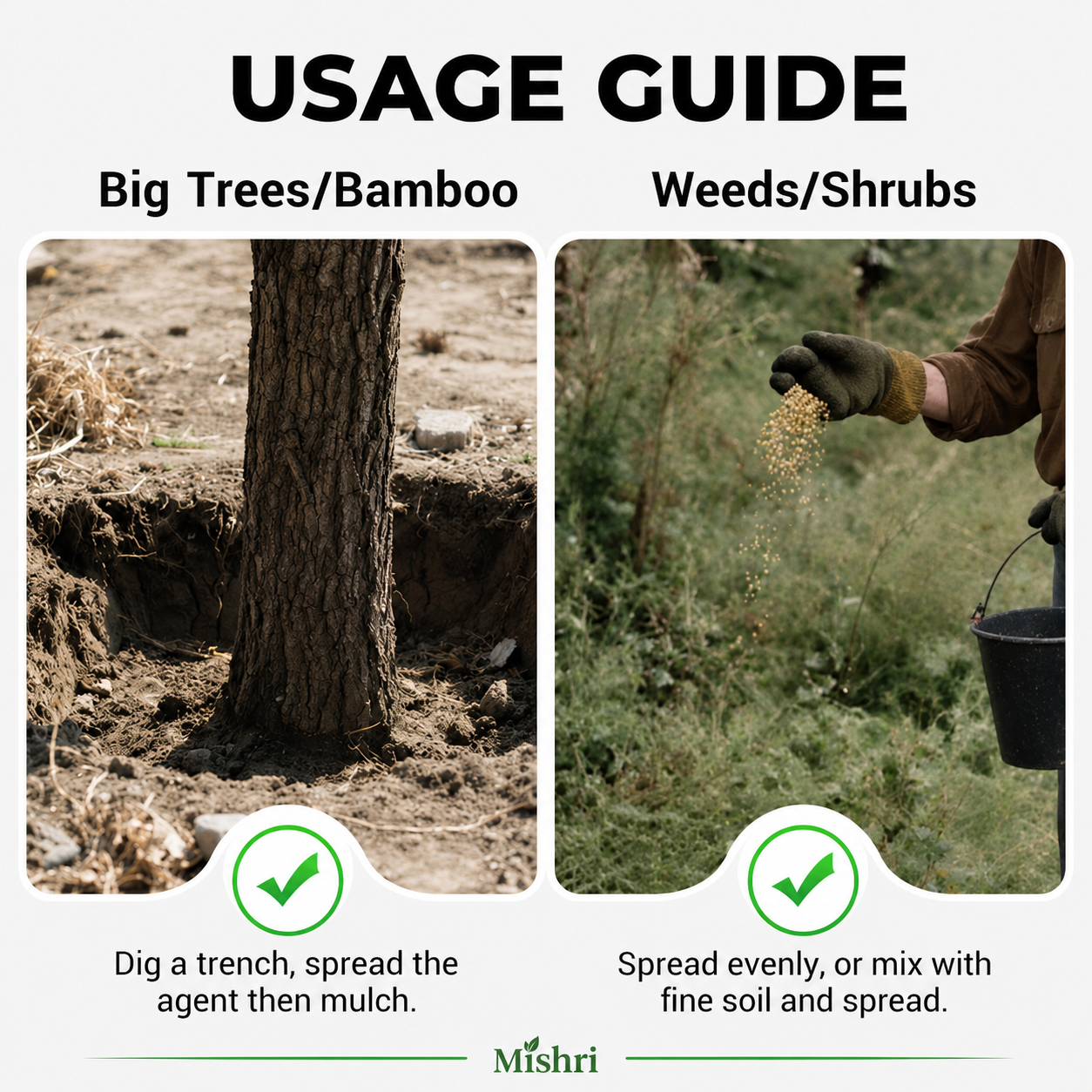 Cyclosinone Herbicide – Outdoor Weed & Unwanted Growth Control Granules