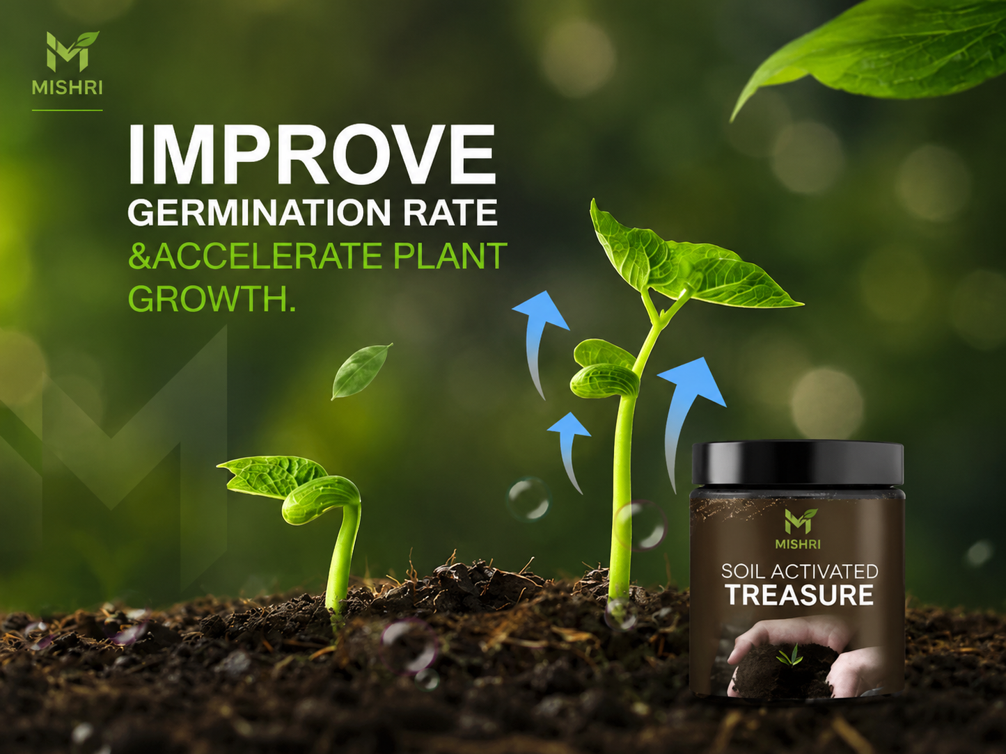 Mishri Soil Activated Treasure – Soil Activator for Healthy Plant Growth